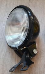 Koplamp classic cafe racer bobber scrambler zwart onder, Ophalen of Verzenden