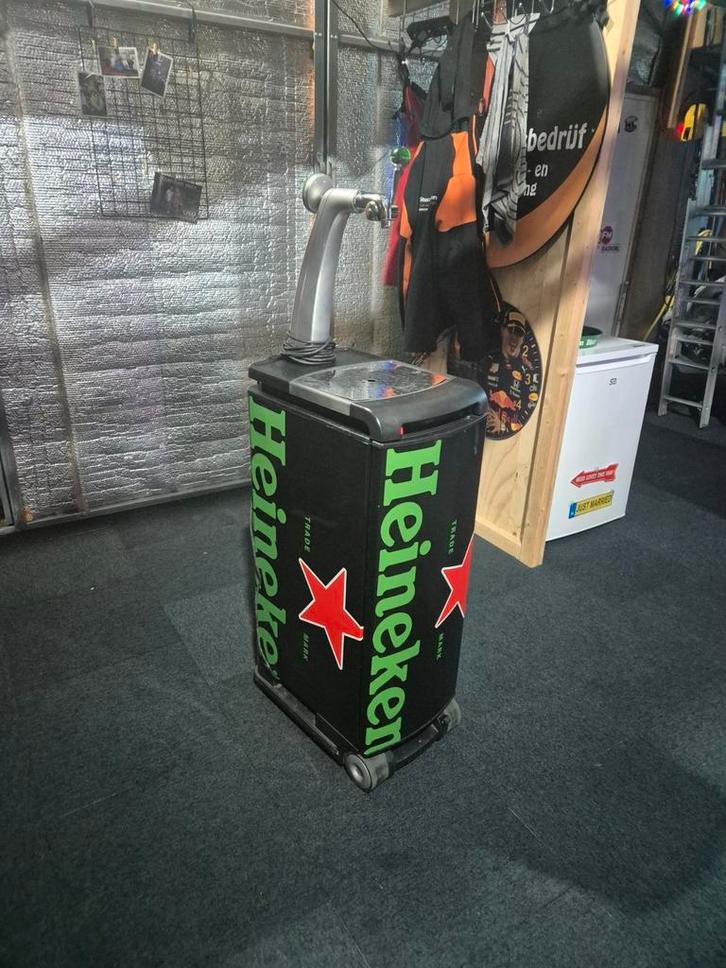 Heineken david tap, Witgoed en Apparatuur, Koelkasten en IJskasten, Zonder vriesvak, 200 liter of meer, 160 cm of meer, 60 cm of meer