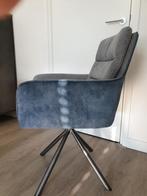 2x armleuning eetstoel Cavaletta in petrol/niagasra, nieuw!!, Ophalen, Nieuw, Stof, Twee