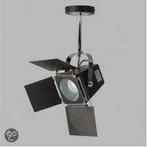 Regisseur lamp     Zes stuks, Huis en Inrichting, Lampen | Hanglampen, Ophalen of Verzenden, Zo goed als nieuw, Metaal, Minder dan 50 cm