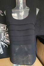 Chique top van Edgar Vos, maat 38, Kleding | Dames, Maat 38/40 (M), Zwart, Zo goed als nieuw, Zonder mouw