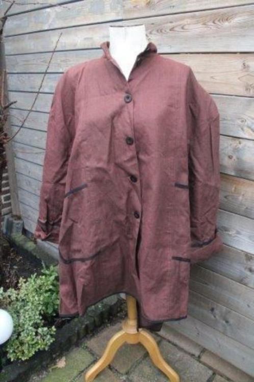 Jasje bruin Skorpi mt XXL Vaste prijs, Kleding | Dames, Grote Maten, Zo goed als nieuw, Jasje of Colbert, Bruin, Ophalen of Verzenden