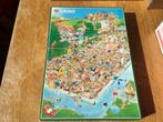 Puzzel: Drukte bij het zwembad - 1500 stukjes, Ophalen of Verzenden, Meer dan 1500 stukjes, Gebruikt, Legpuzzel