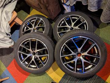 Volvo Modin 18" velgen 235/45/18 TPMS Diaomond cut beschikbaar voor biedingen