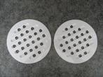 onderzetter melamine wit - 2 stuks, Ophalen of Verzenden, Zo goed als nieuw, Aluminium, Overige typen