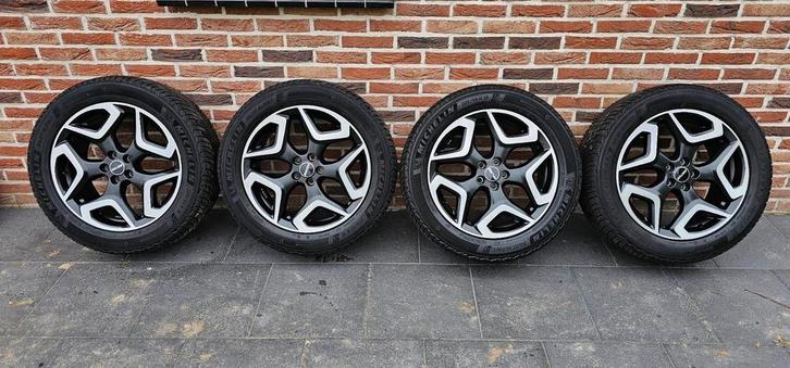 18" LM velgen 5X100 225/55R18 Michelin Pilot Alpin 5 Winterb, Auto-onderdelen, Banden en Velgen, Banden en Velgen, Winterbanden