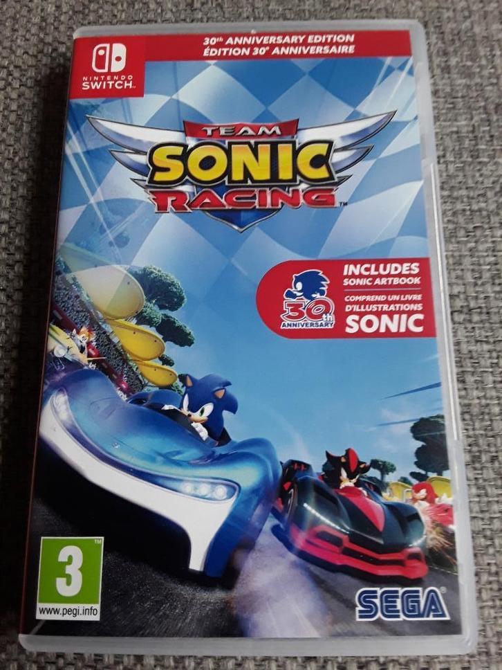 Nintendo Switch Game Team Sonic Racing, Spelcomputers en Games, Games | Nintendo Switch, Zo goed als nieuw, Racen en Vliegen, 3 spelers of meer