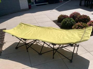 Campeerbed, ligbed handig op te bergen en mee te nemen beschikbaar voor biedingen