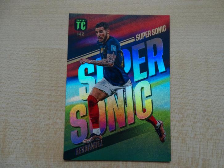 Panini Top Class 2023 Super Sonic #142 Theo Hernández., Hobby en Vrije tijd, Stickers en Plaatjes, Zo goed als nieuw, Plaatje