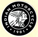 Indian Motorcycle 1901 sticker #21, Ophalen of Verzenden