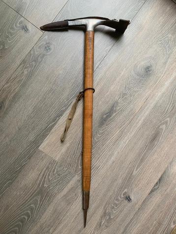 Gebirgsjäger ijsbijl Stubai Original Aschenbrenner Ges Gesch beschikbaar voor biedingen