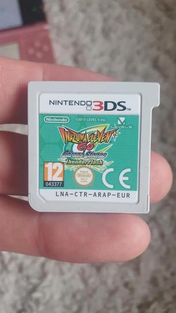 Inazuma Eleven GO Chrono Stones: Thunderflash - Nintendo 3DS beschikbaar voor biedingen