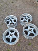 16 inch Borbet T velgen 9j steek 4x100, Auto-onderdelen, Banden en Velgen, Ophalen, Velg(en), 16 inch, Winterbanden