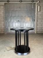 Vintage Fledermaus  tafel by Josef Hoffman, 60 cm of meer, 55 tot 75 cm, Rond, Gebruikt