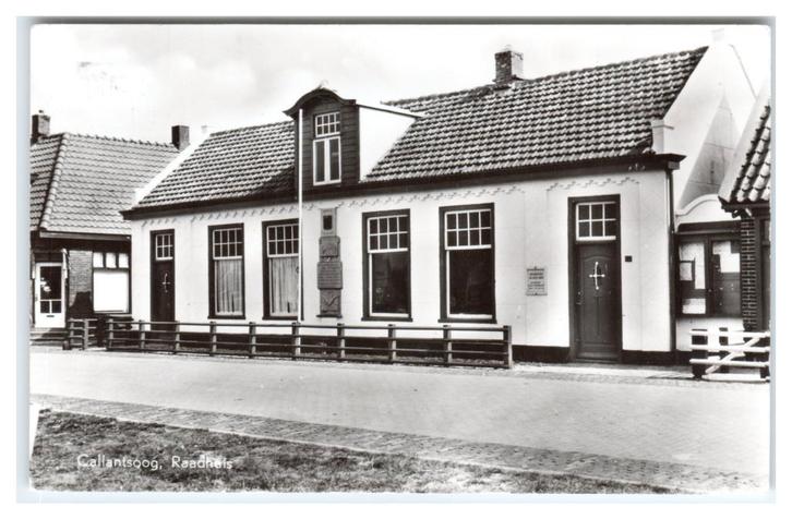 Callantsoog, Raadhuis, Verzamelen, Ansichtkaarten | Nederland, Gelopen, Noord-Holland, 1960 tot 1980, Verzenden