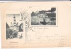 Tiel, Haven Waterpoort 1899, Verzamelen, Ansichtkaarten | Nederland, Ophalen of Verzenden, Voor 1920, Gelopen, Gelderland