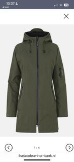 Ilse Jacobsen softgel raincoat maat 38, army green, Ophalen of Verzenden, Zo goed als nieuw, Maat 38/40 (M), Groen