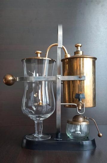 Zeer fraai antiek sifon-koffiezetapparaat , Decorative item! beschikbaar voor biedingen