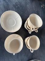 Wedgwood Queens Plain Theekoppen en Schotels, Ophalen, Zo goed als nieuw, Wedgwood, Kop(pen) en/of Schotel(s)