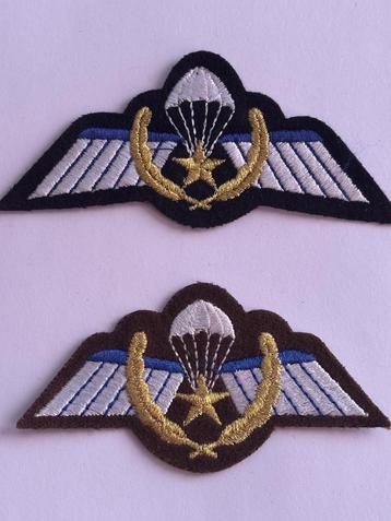 2x KCT. Nederland Para Brevet “actie wing beschikbaar voor biedingen