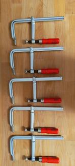 5 x Bessey lijmklem/lijmtang G25Z, 250x120 z.g.a.n., Doe-het-zelf en Verbouw, Ophalen of Verzenden, Zo goed als nieuw