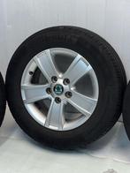Skoda Octavia Combi originele velgen met banden 195/65R15, Gebruikt, 15 inch, Banden en Velgen, Ophalen of Verzenden