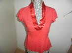Bloesje, Kleding | Dames, Blouses en Tunieken, Ophalen, Zo goed als nieuw, Maat 42/44 (L), Rood