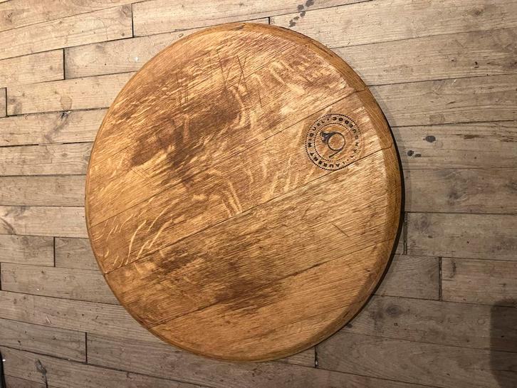 Houten Vat Deksel - Decoratief, Huis en Inrichting, Woonaccessoires | Overige, Zo goed als nieuw, Ophalen of Verzenden