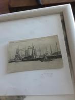 ROTTERDAM   HAVENGEZICHT  MET ELEVATORS   1930, Verzamelen, Ansichtkaarten | Themakaarten, Ophalen of Verzenden, 1920 tot 1940