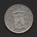 Zilveren Gulden 1928 Koningin Wilhelmina (106), Postzegels en Munten, Munten | Nederland, 1 gulden, Zilver, Ophalen of Verzenden