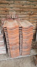 Partij VHV verbeterde oud Hollandse dakpannen, ca. 60 stuks, Doe-het-zelf en Verbouw, Ophalen, Steen of Klei, Dakpannen, Rood
