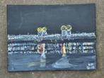 Stadsbrug Kampen - Acryl schilderij, Ophalen