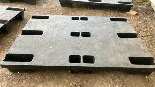 Plastic pallets voor bijv vlonder tent, Doe-het-zelf en Verbouw, Kratten en Dozen, Gebruikt, Overige typen, 100 cm of meer, Minder dan 35 cm