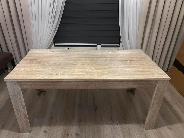 Eettafel, Teatafel en TV tafel, Huis en Inrichting, Tafels | Eettafels, Gebruikt, 50 tot 100 cm, Rechthoekig, Ophalen