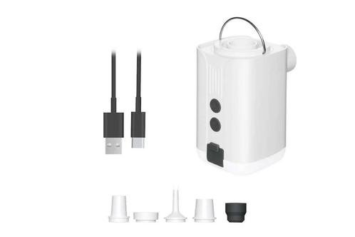 [NIEUW] Compacte draadloze luchtpomp met powerbank en lamp, Caravans en Kamperen, Luchtpompen, Nieuw, Elektrisch, Ophalen of Verzenden