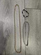 Kettingen en Armbanden Set, Ophalen of Verzenden, Gebruikt, Goud, Overige materialen