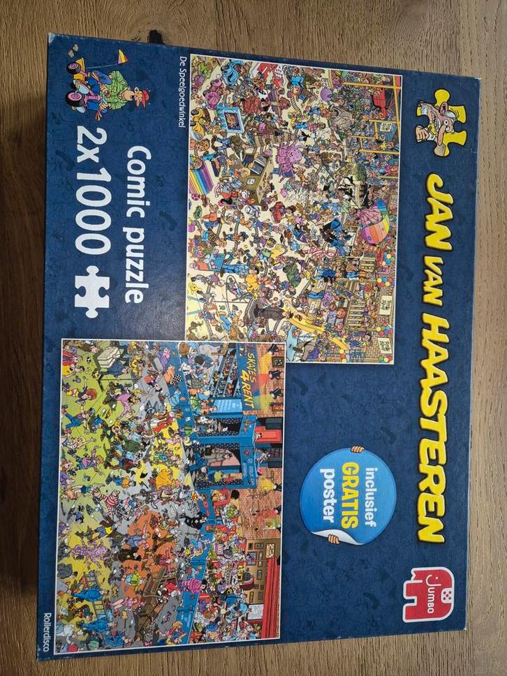 Puzzel Collectie: Jan van Haasteren & Wasgij, Hobby en Vrije tijd, Denksport en Puzzels, Gebruikt, Legpuzzel, 500 t/m 1500 stukjes