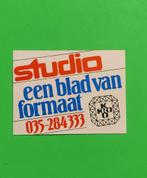 Kro tv radio vintage sticker, Verzamelen, Ophalen of Verzenden, Zo goed als nieuw
