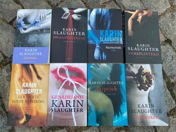 Karin Slaughter Thrillers - 8 Boeken Collectie beschikbaar voor biedingen