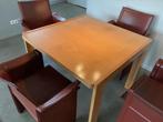Eetkamertafel, Huis en Inrichting, Tafels | Eettafels, Ophalen, Gebruikt, 50 tot 100 cm, Overig houtsoort