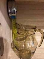 Bruine Rookglas Karaf / Schenkkan, Gebruikt, Overige kleuren, Ophalen of Verzenden, Glas