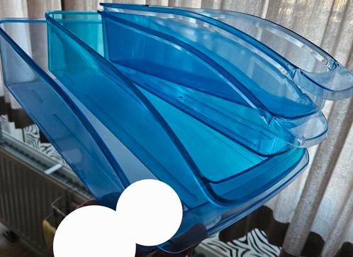 5x Handige keuken organizers, Kleur: Blauw, Huis en Inrichting, Keuken | Keukenbenodigdheden, Gebruikt, Ophalen of Verzenden