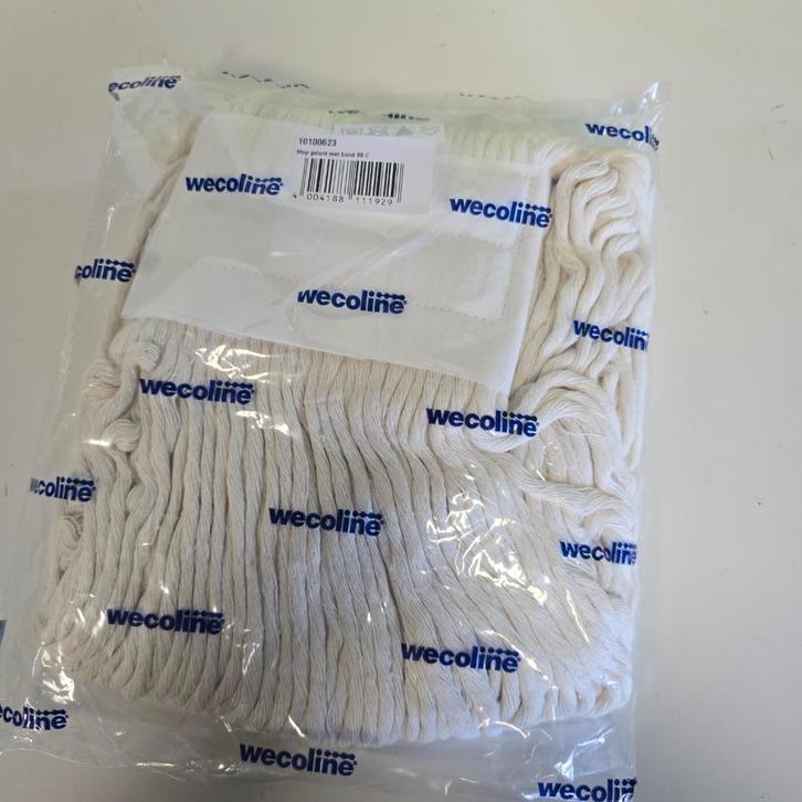 Wecoline mop gelust met band 90 C NIEUW, Huis en Inrichting, Schoonmaakartikelen, Mop of Dweil, Ophalen