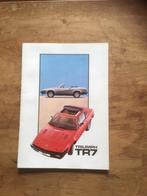 Auto folder brochure    Triumph   TR  7    24 pagina's    NL, Boeken, Auto's | Folders en Tijdschriften, Nieuw, Overige merken
