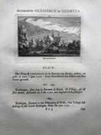 169 / Rijnsbergen in de Baronie van Breda  Kopergravure 1732, Ophalen of Verzenden