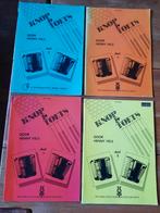Lesboeken accordeon: Knop en toets deel 1,2,3,4, Overige genres, Les of Cursus, Ophalen of Verzenden, Zo goed als nieuw