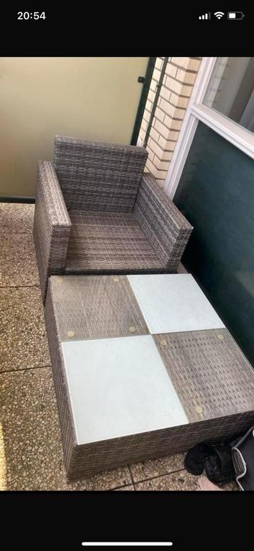 Teunmeubel set / lounge set beschikbaar voor biedingen