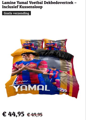 140x200 dekbedovertrek lamine yamal fc barcelona beschikbaar voor biedingen