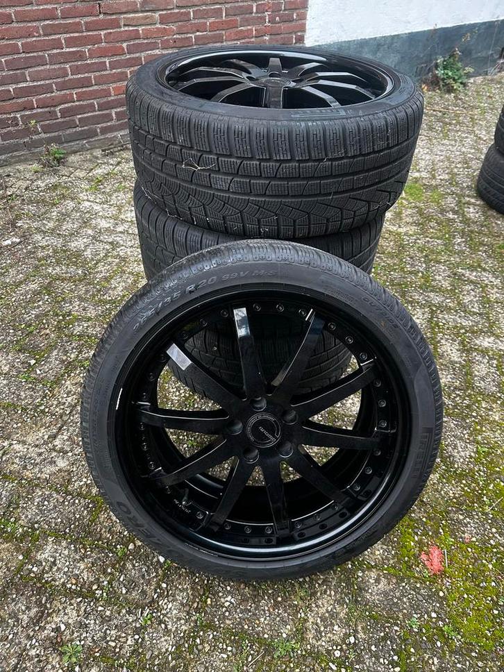 Mercedes/Audi Winterwielenset, Auto-onderdelen, Banden en Velgen, Banden en Velgen, Winterbanden, 20 inch, 265 mm, Personenwagen