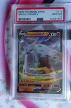 Pokemon Stonjourner V Full Art Sword & Shield 2020 PSA 10, Ophalen of Verzenden, Nieuw, Losse kaart, Foil